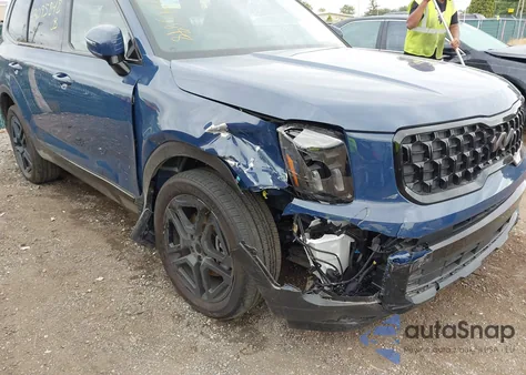 2025 Kia Telluride Sx X-Line из США, поврежденный, VIN 5XYP5DGC2SG610244